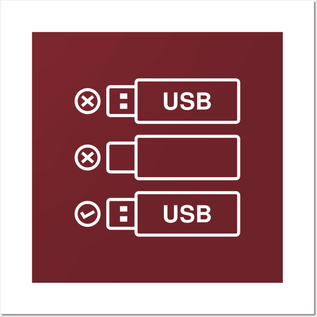 HOW TO INSERT USB Wall Art by encip